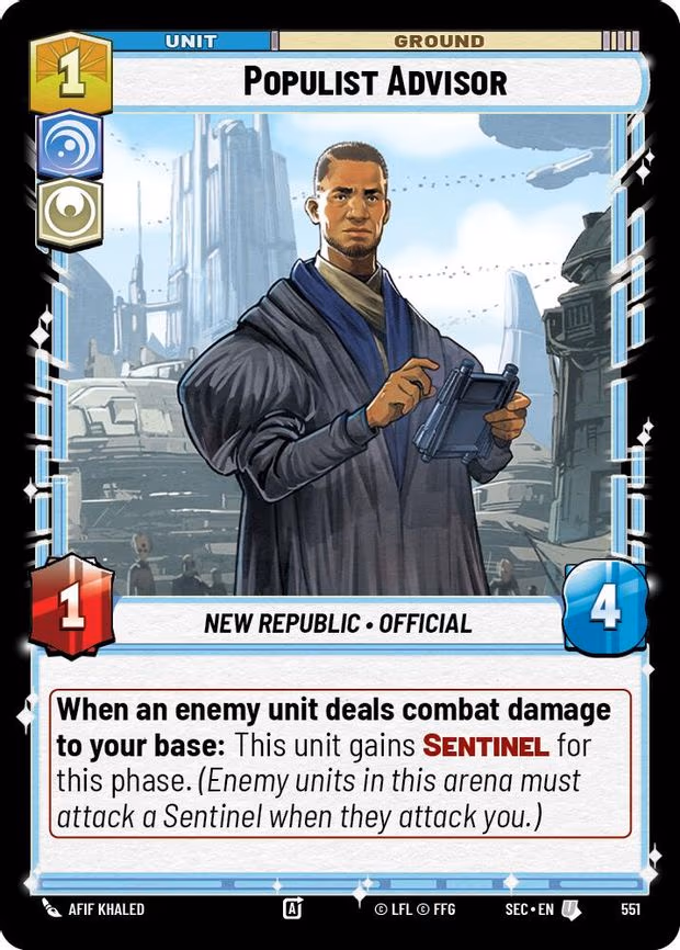 Populist Advisor - Uncommon (551)