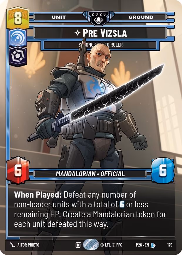 Pre Vizsla - Strong-Willed Ruler - Legendary (179)