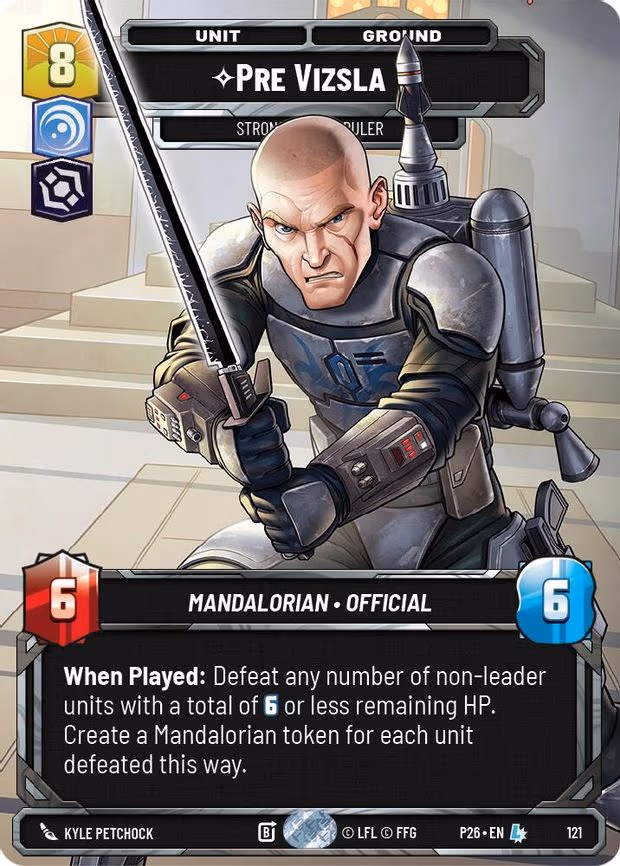 Pre Vizsla - Strong-Willed Ruler (Participation) - Legendary (121)