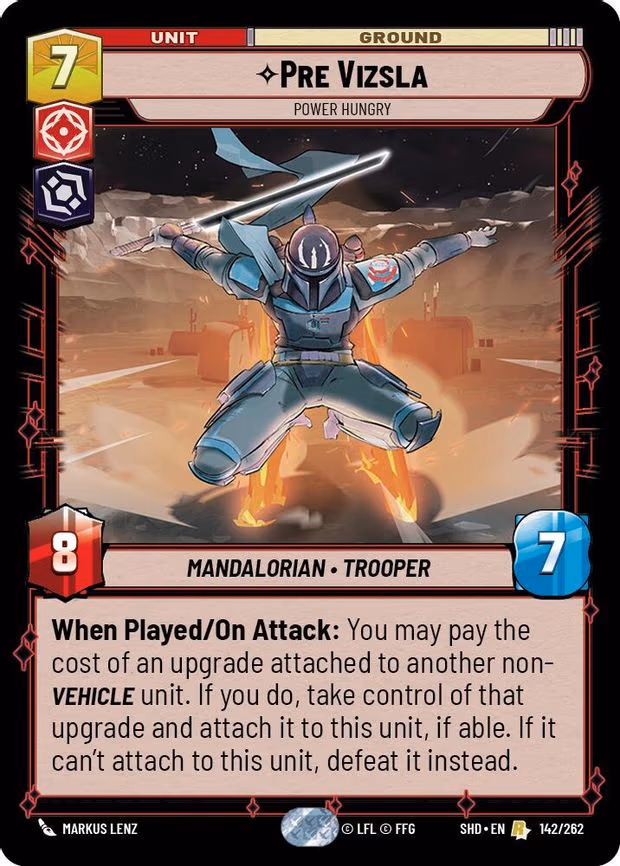 Pre Vizsla - Power Hungry - Rare (142/262)