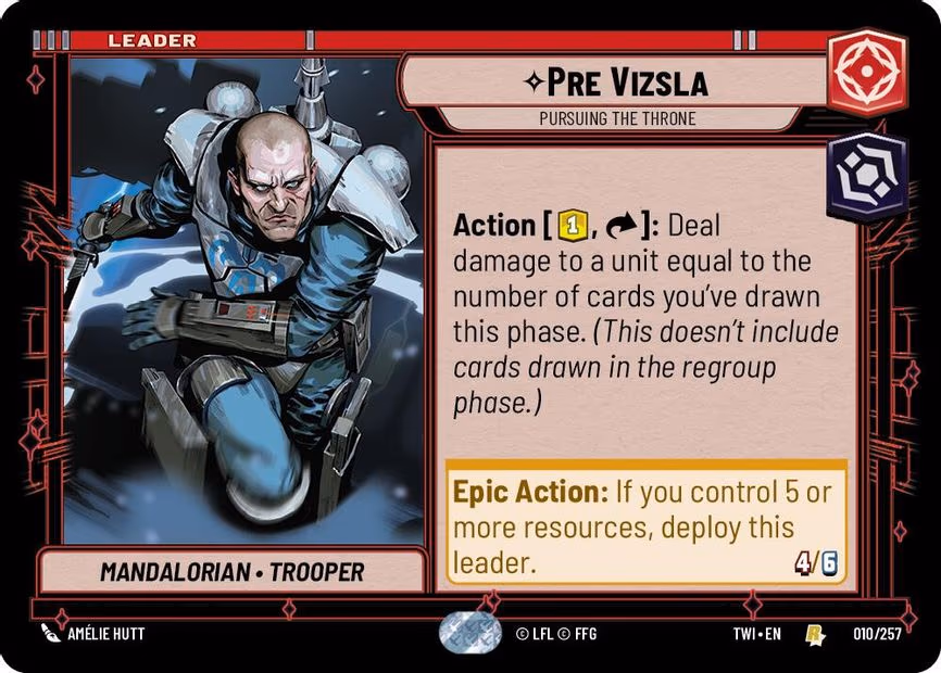 Pre Vizsla - Pursuing the Throne - Rare (010/257)