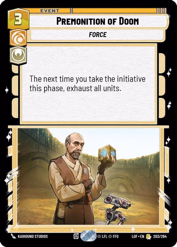 Premonition of Doom - Rare (203/264)