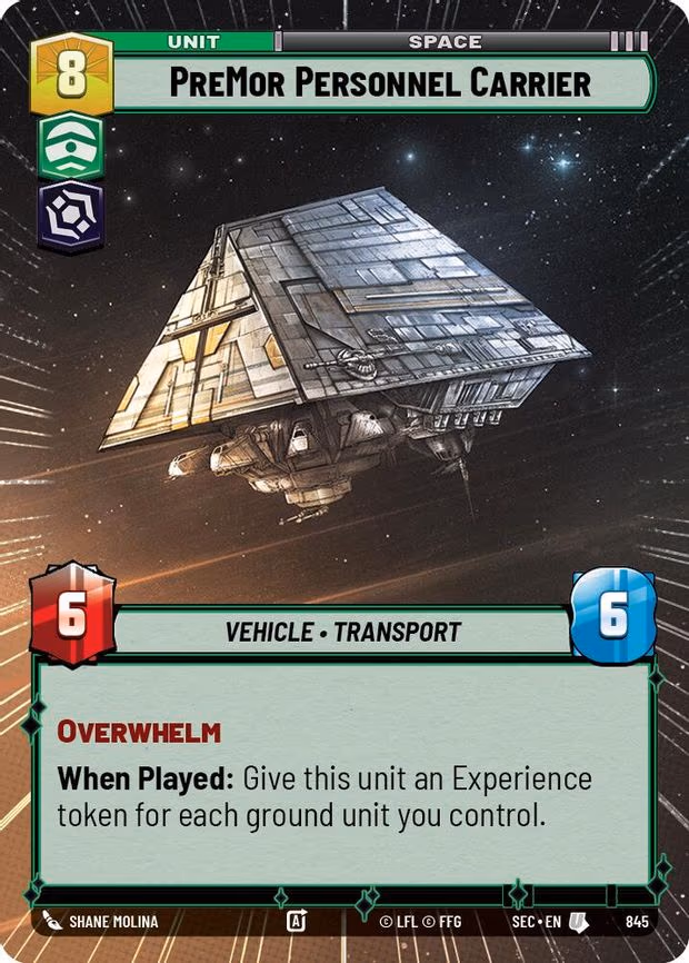 PreMor Personnel Carrier - Uncommon (845)