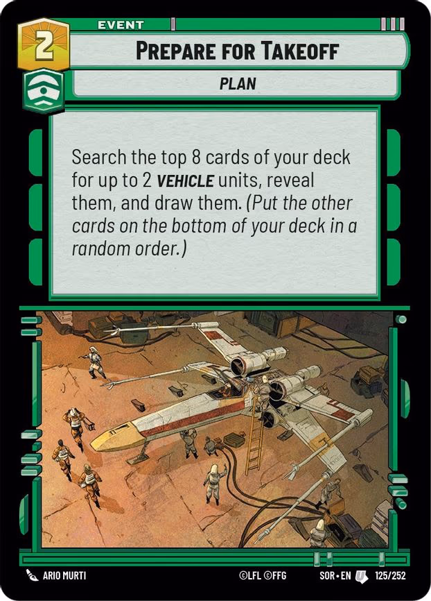 Prepare for Takeoff - Uncommon (125/252)