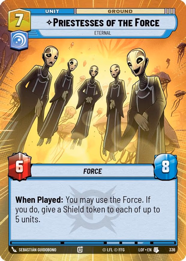 Priestesses of the Force - Eternal - Uncommon (336)