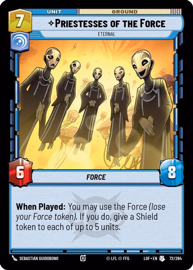 Priestesses of the Force - Eternal - Uncommon (072/264)