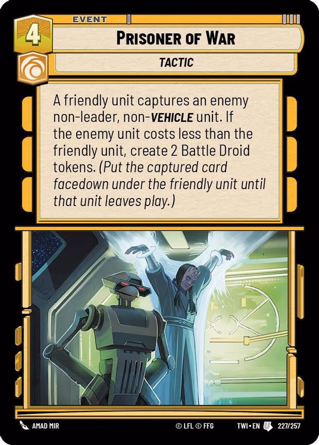 Prisoner of War - Uncommon (227/257)
