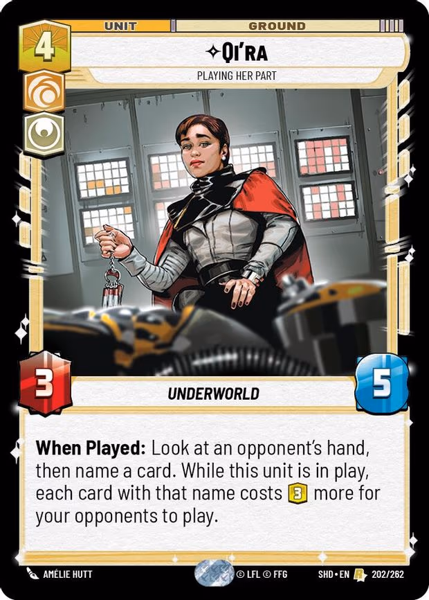 Qi'ra - Playing Her Part - Rare (202/262)