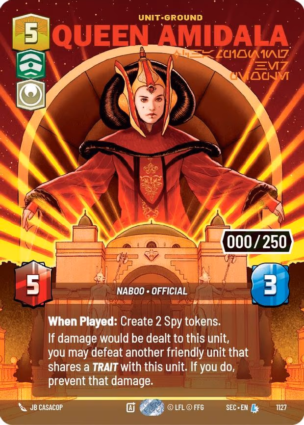 Queen Amidala - Championing Her People (Serialized) - Legendary (1127)