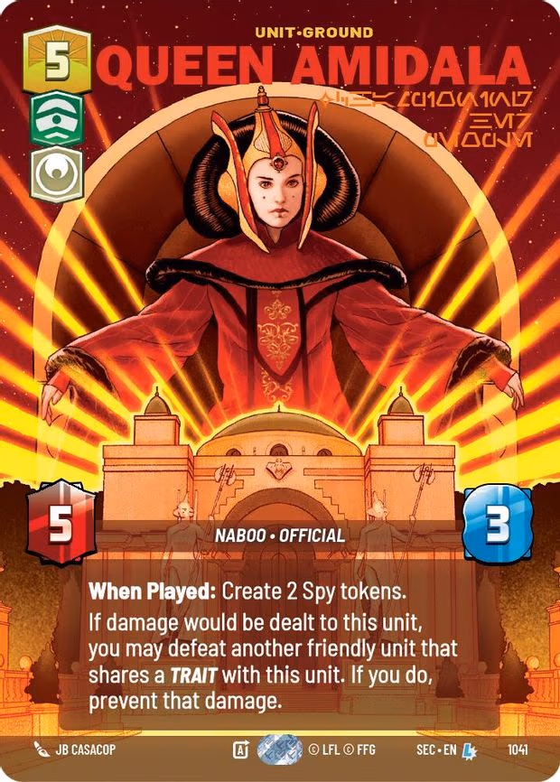 Queen Amidala - Championing Her People (Prestige) - Legendary (1041)
