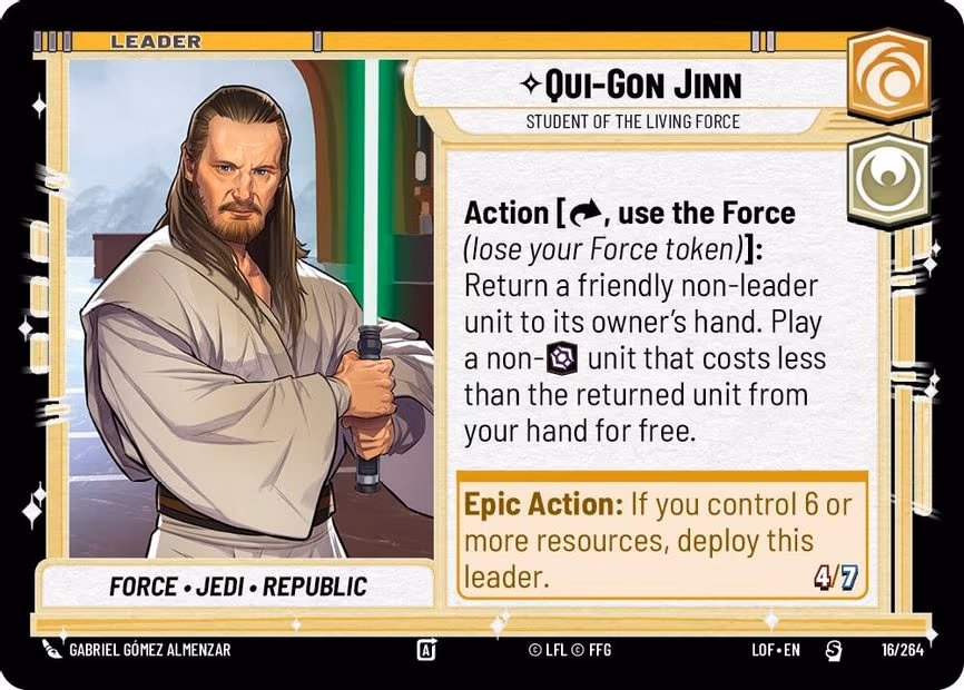Qui-Gon Jinn - Student of the Living Force - Special (016/264)