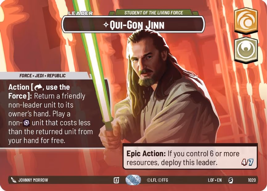 Qui-Gon Jinn - Student of the Living Force - Special (1020)