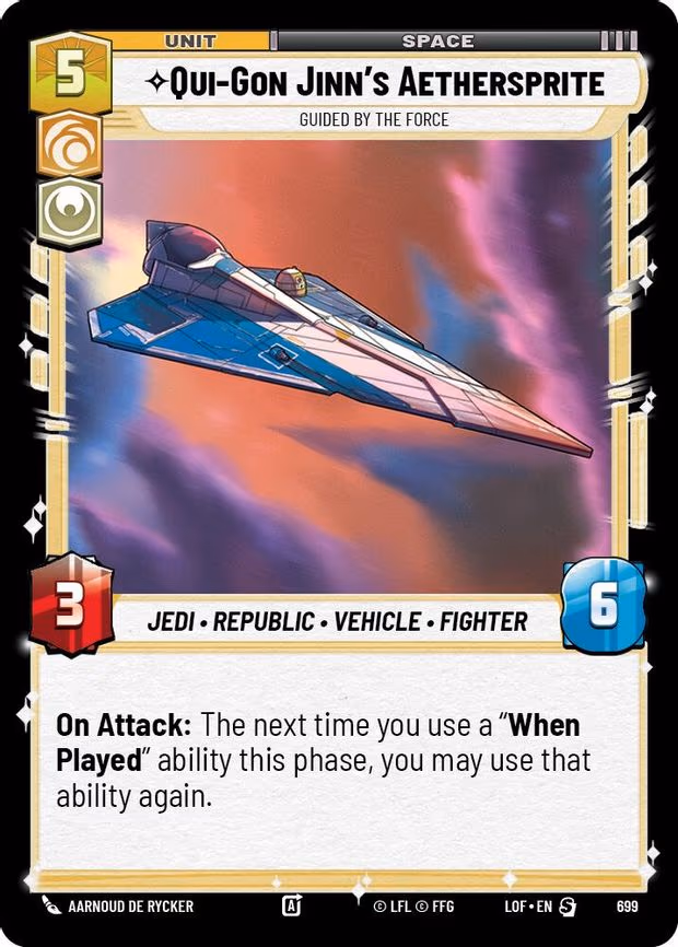 Qui-Gon Jinn's Aethersprite - Guided by the Force - Special (699)