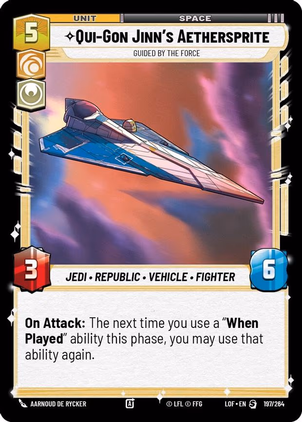 Qui-Gon Jinn's Aethersprite - Guided by the Force - Special (197/264)