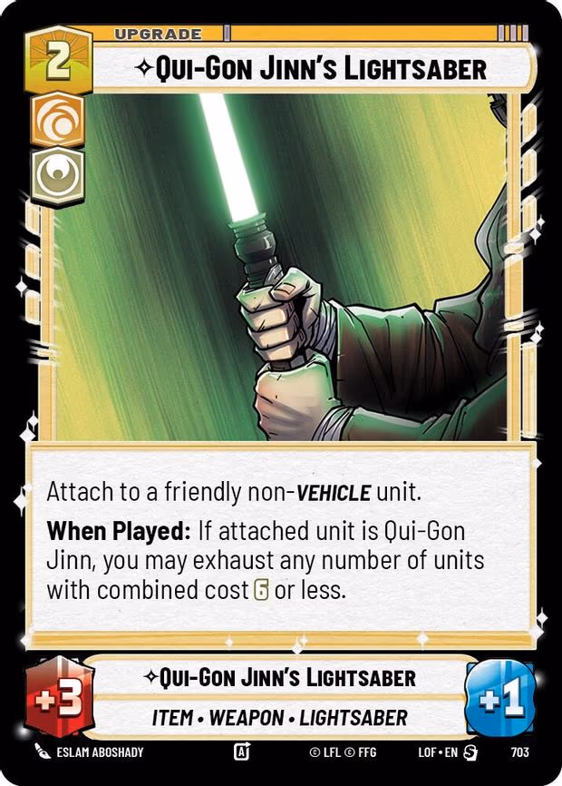 Qui-Gon Jinn's Lightsaber - Special (703)