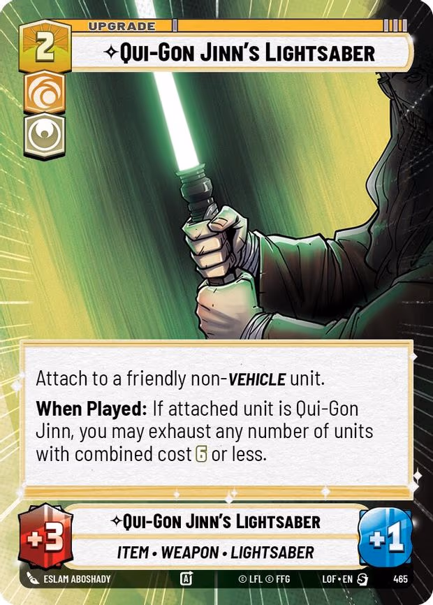 Qui-Gon Jinn's Lightsaber - Special (465)