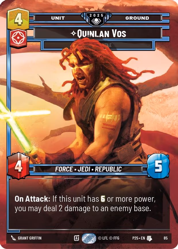 Quinlan Vos - Dark Disciple - Uncommon (85)