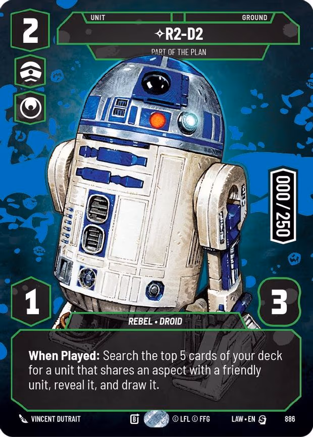 R2-D2 - Part of the Plan (Serialized) - Special (886)