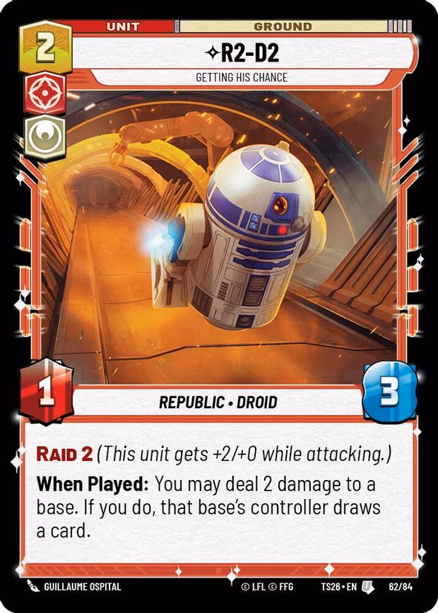 R2-D2 - Getting His Chance - Uncommon (62/84)