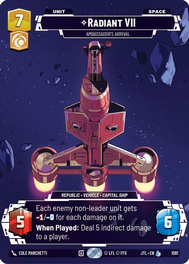 Radiant VII - Ambassadors' Arrival - Legendary (1081)