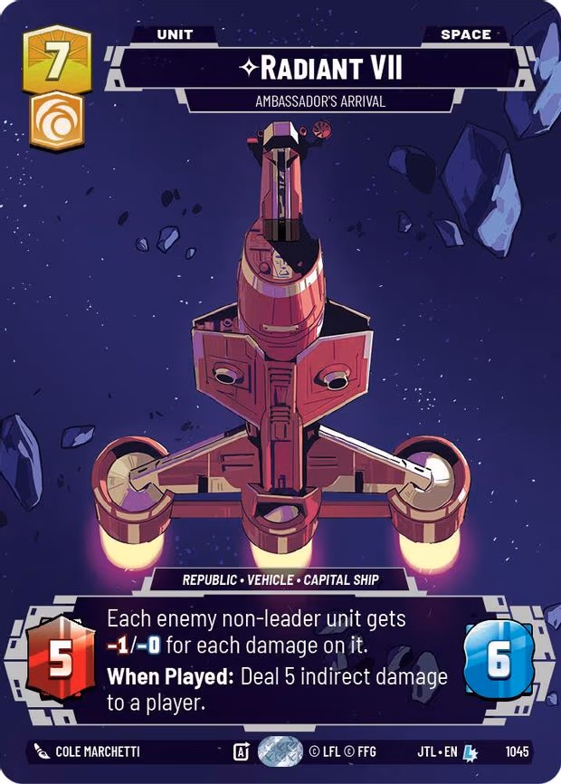Radiant VII - Ambassadors' Arrival (Prestige) - Legendary (1045)