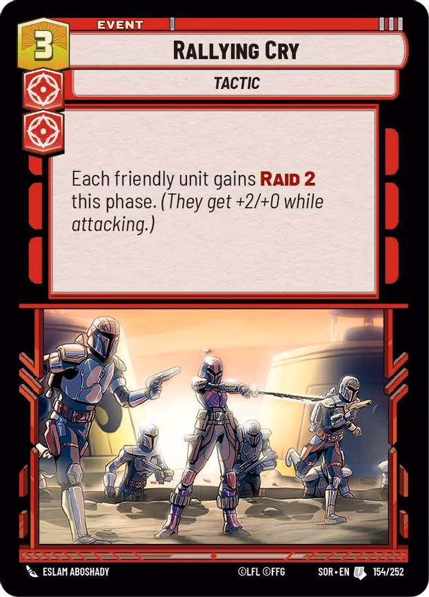 Rallying Cry - Uncommon (154/252)