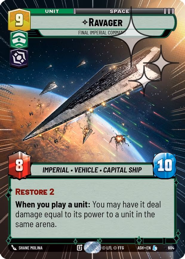 Ravager - Final Imperial Command - Legendary (604)