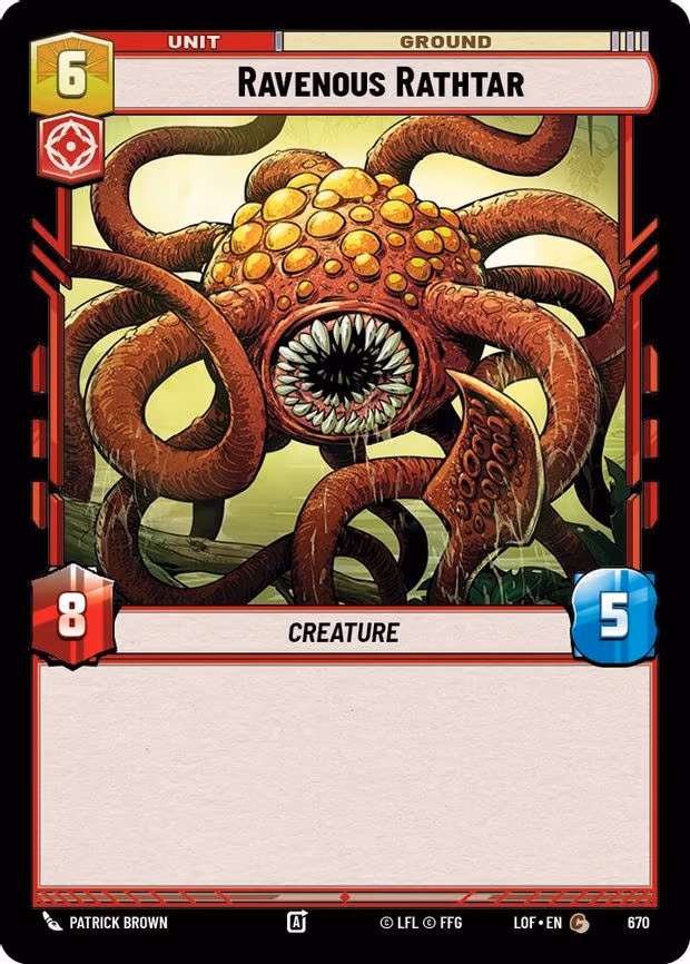 Ravenous Rathtar - Common (670)