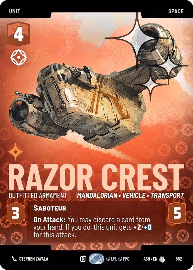 Razor Crest - Outfitted Armament