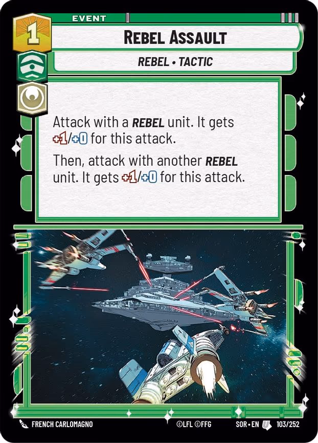 Rebel Assault - Uncommon (103/252)
