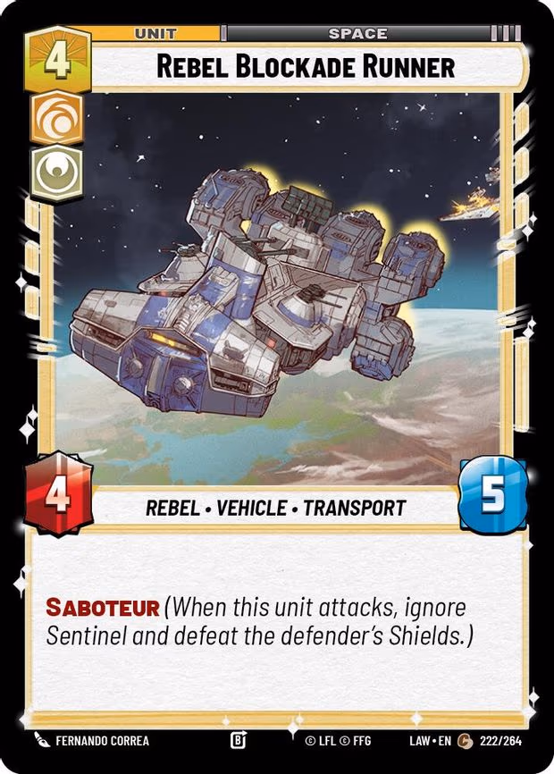 Rebel Blockade Runner - Common (222/264)