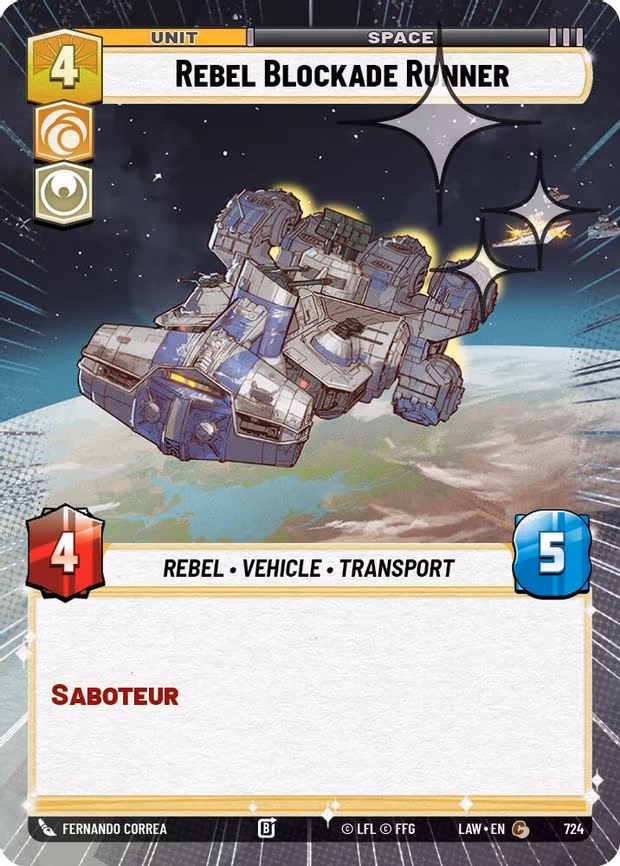 Rebel Blockade Runner - Common (724)