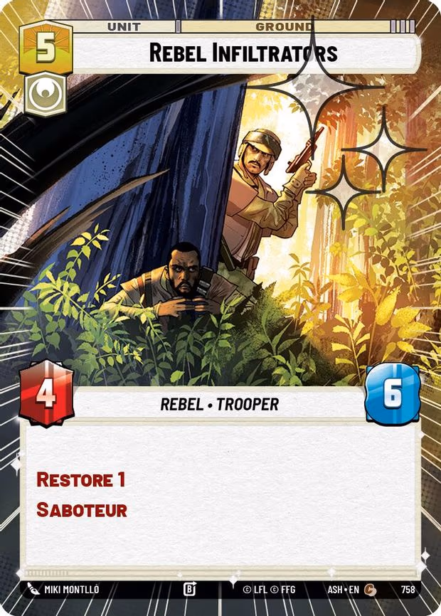 Rebel Infiltrators - Common (758)