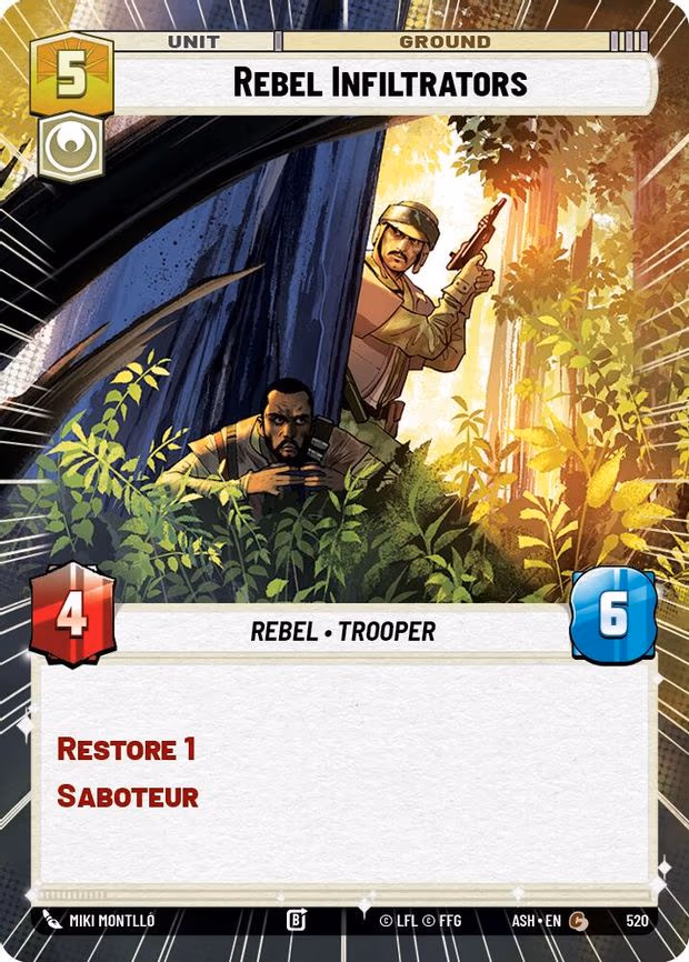 Rebel Infiltrators - Common (520)