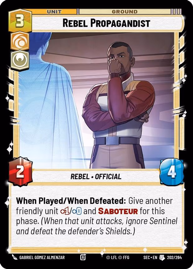 Rebel Propagandist - Uncommon (202/264)