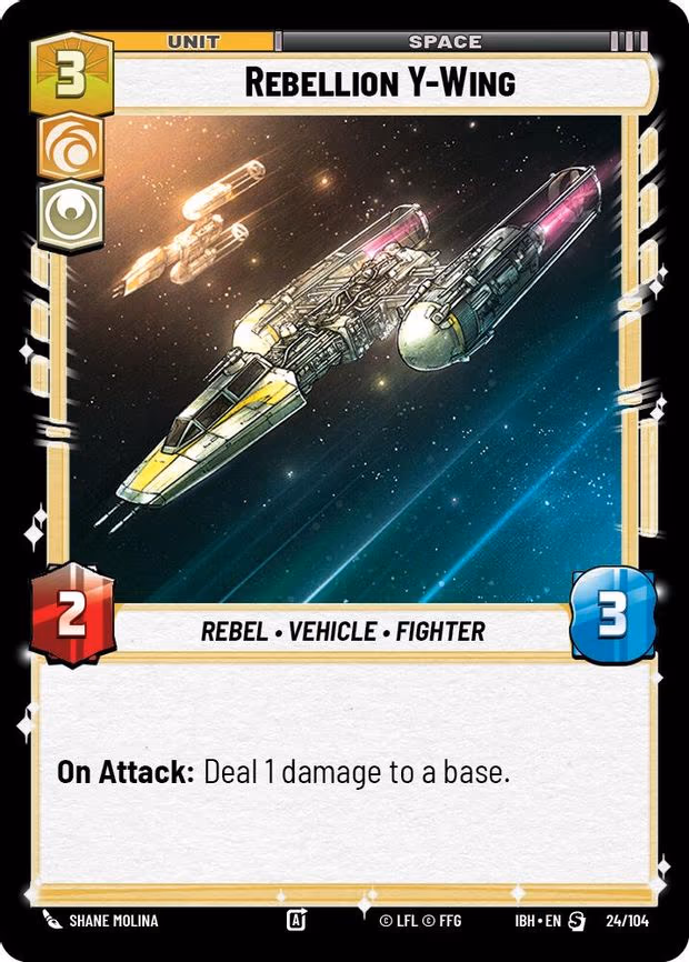 Rebellion Y-Wing - Special (24/104)