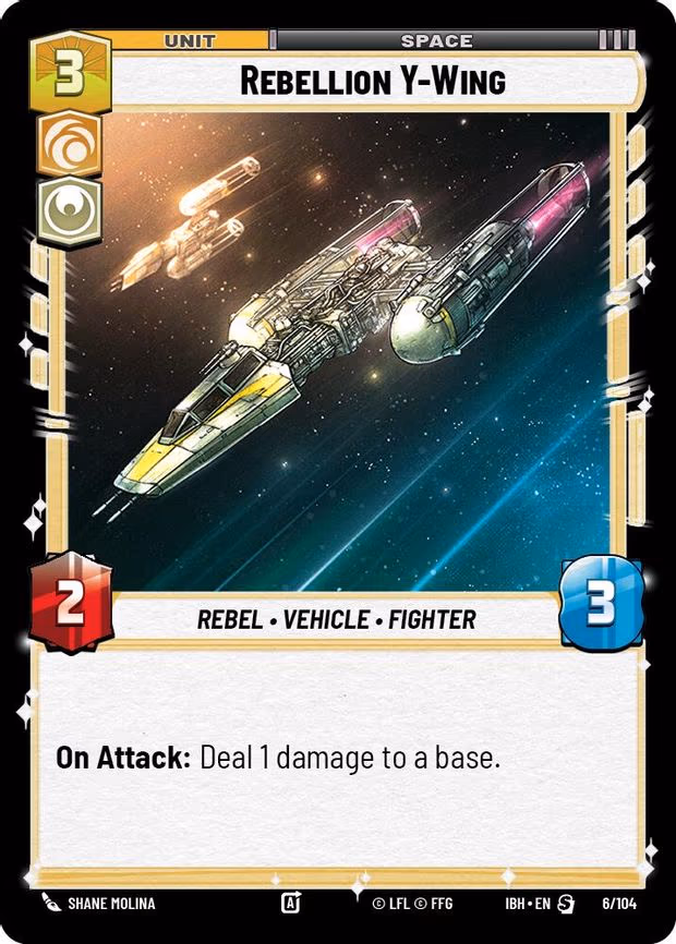 Rebellion Y-Wing - Special (6/104)