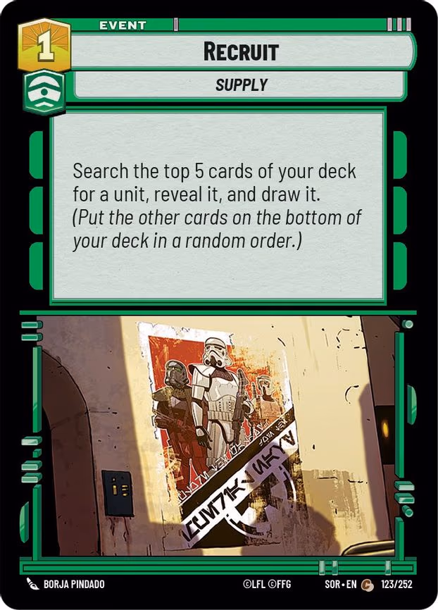 Recruit - Common (123/252)