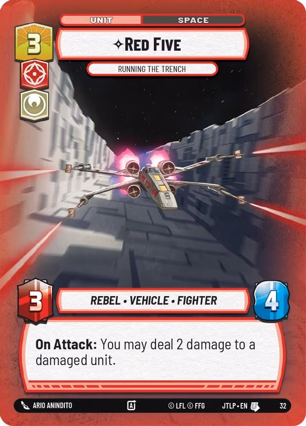 Red Five - Running the Trench - Uncommon (32)