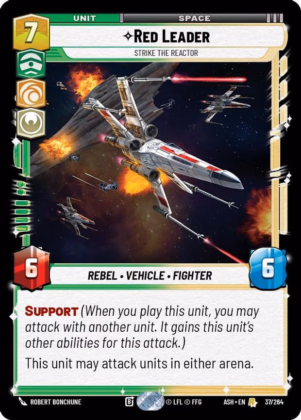 Red Leader - Strike the Reactor - Rare (37/264)