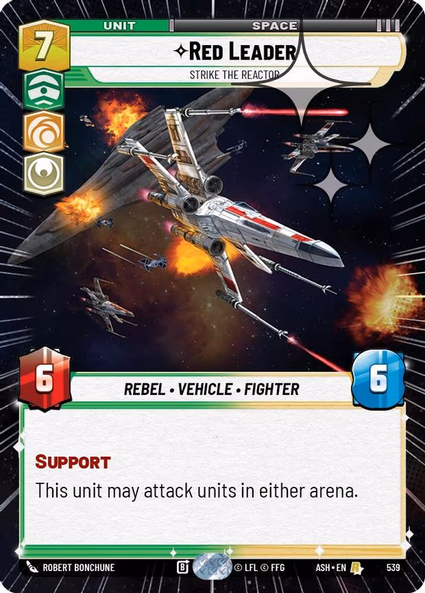 Red Leader - Strike the Reactor - Rare (539)