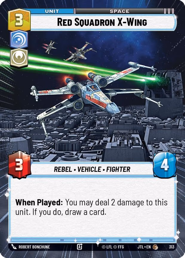 Red Squadron X-Wing - Common (313)