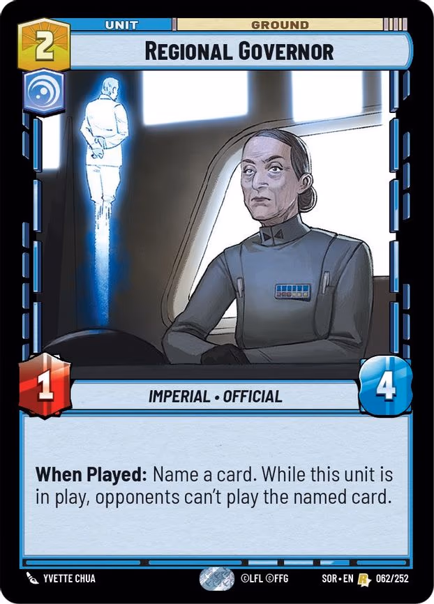 Regional Governor - Rare (062/252)