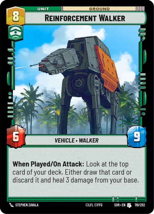 Reinforcement Walker - Uncommon (119/252)