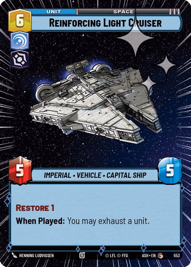 Reinforcing Light Cruiser - Common (553)