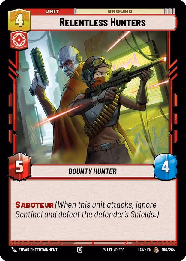 Relentless Hunters - Common (196/264)