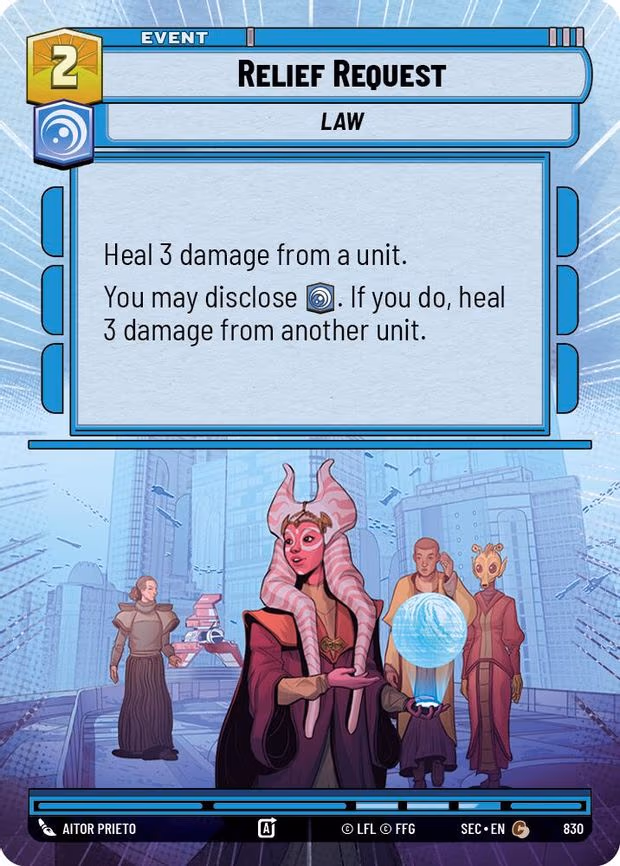 Relief Request - Common (830)