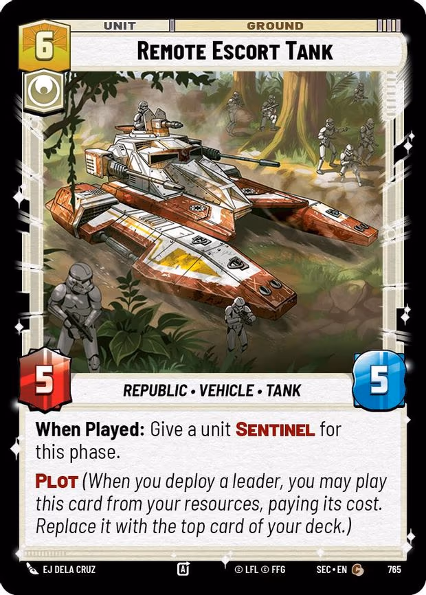 Remote Escort Tank - Common (765)