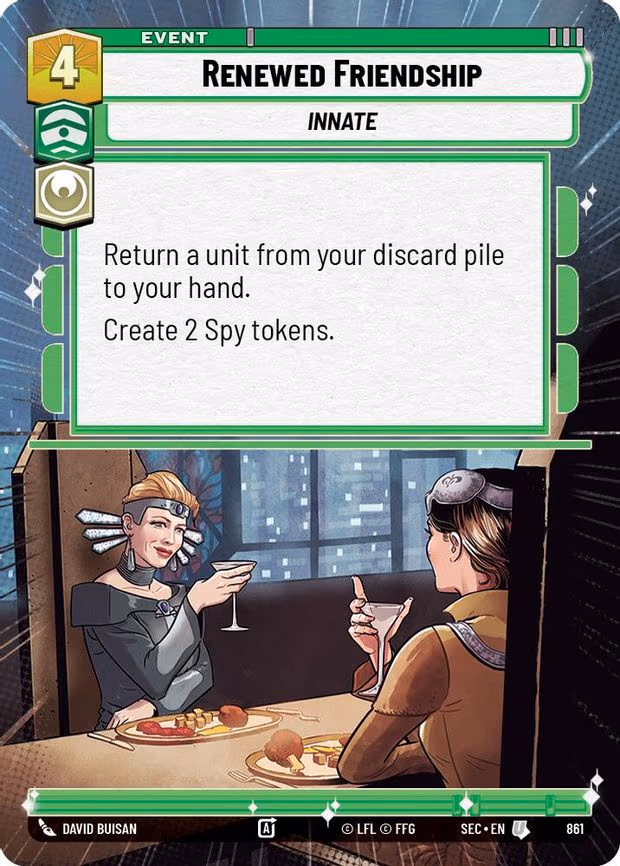 Renewed Friendship - Uncommon (861)