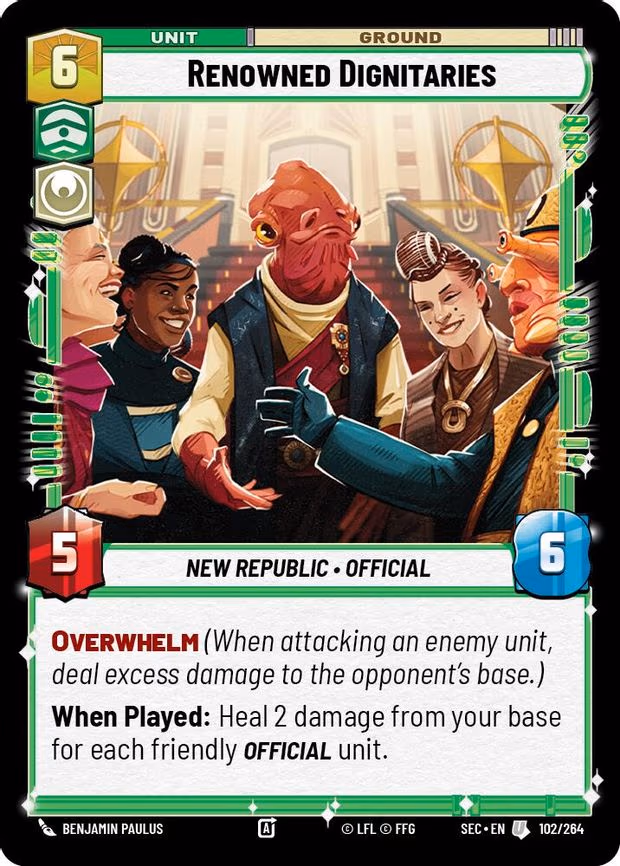 Renowned Dignitaries - Uncommon (102/264)
